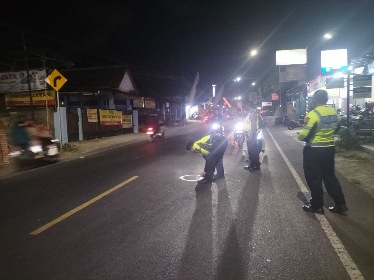 Kecelakaan Berbah: Dua Pria Tewas Usai Mendahului di Jalan Wonosari