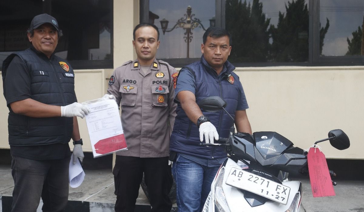 Buruh Karanganyar Ngaku Jalan Kaki, Gasak Motor Sekaligus STNK