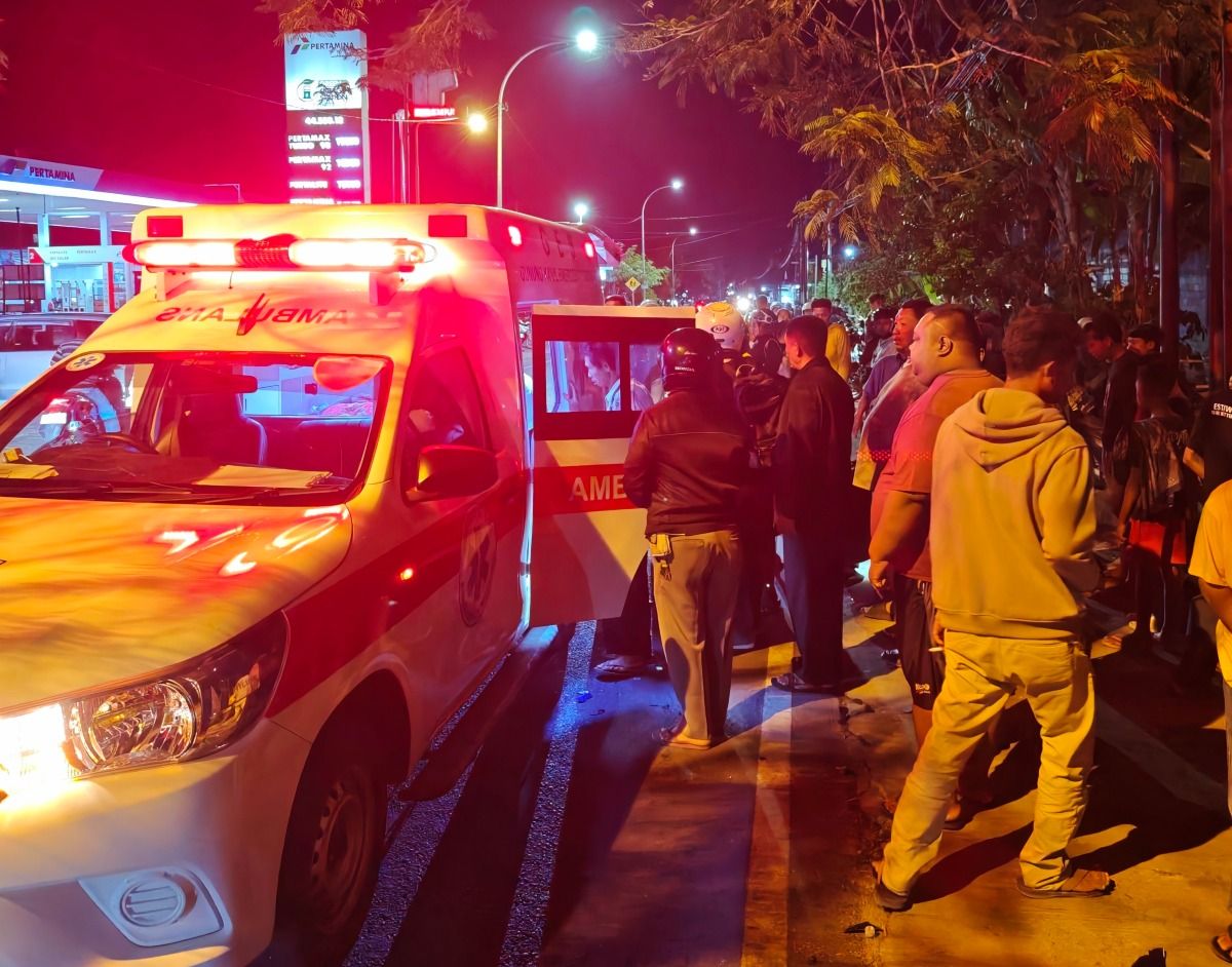 Pejalan Kaki Meninggal Usai Tertabrak Motor di Jalan Baron