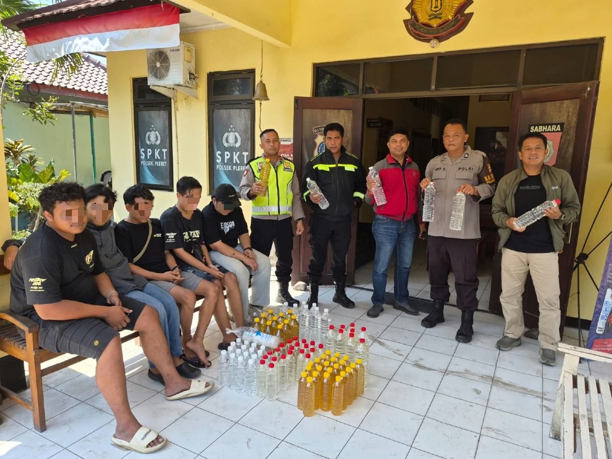 Jual Beli Ciu Terang-terangan di Pinggir Jalan Bantul, Lima Remaja Diamankan